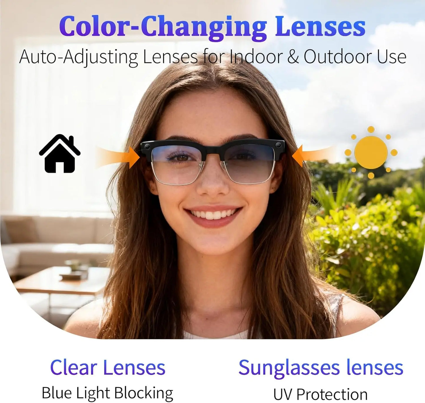 Smart Vision Bluetooth Sunglasses